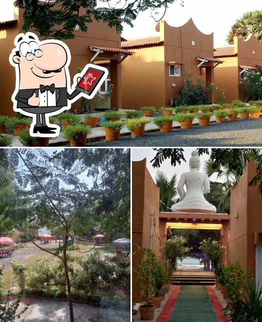 Take a look at the outside area of Buddha Beach Resorts & Spa