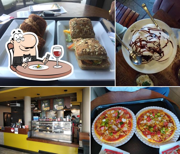 Food at Cafe Coffee Day