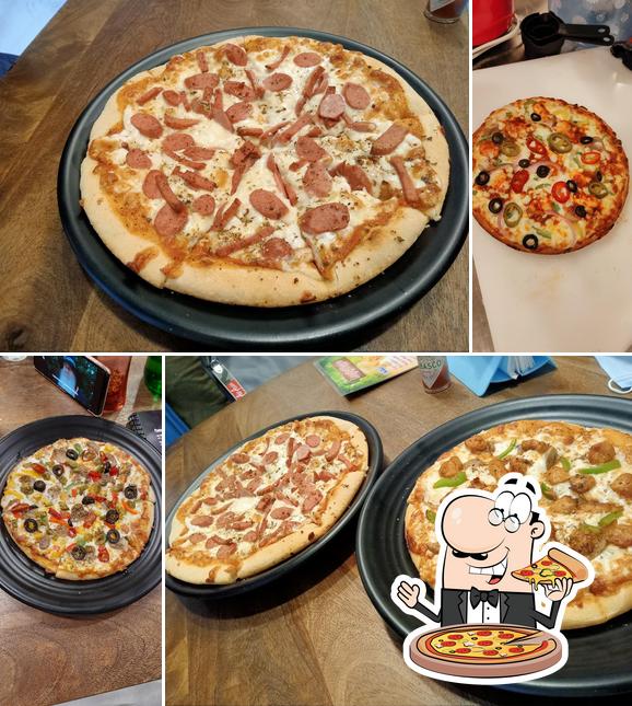 Get different kinds of pizza