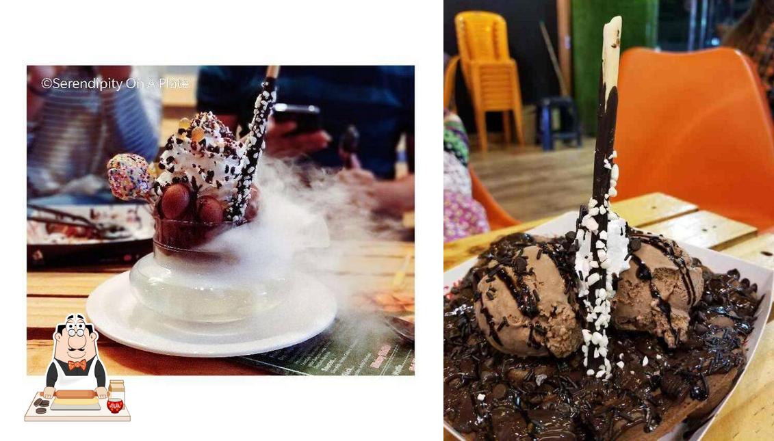 Don’t forget to order a dessert at Waffle Republic