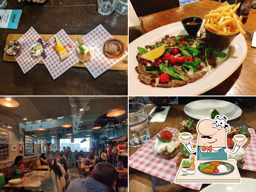 Meals at Jamie's Pizzeria