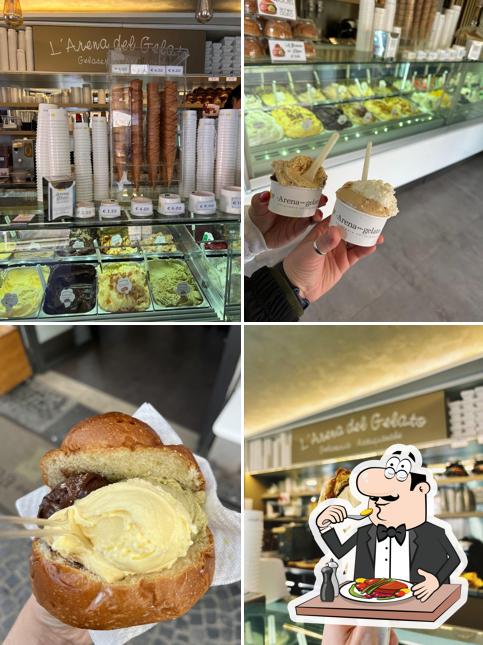 Platti al L'Arena del Gelato