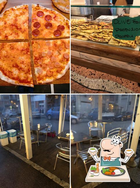 La immagine di cibo e esterno da Pizza pazza