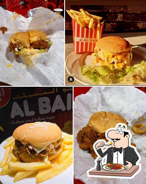 Pulled pork sandwich at Abu Al-Baik