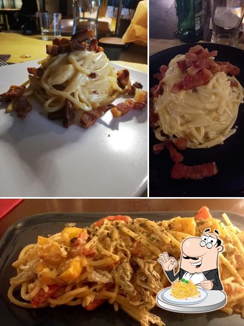 Spaghetti alla carbonara al Arc Cafè & Restaurant