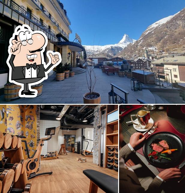 Gli interni di BEAUSiTE Zermatt
