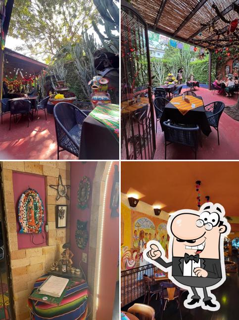 O interior do El Paso Cocina Mexicana Asa Sul