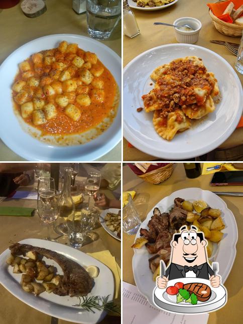 Bistecca al Il Ristoro della Fattoria di Petrognano