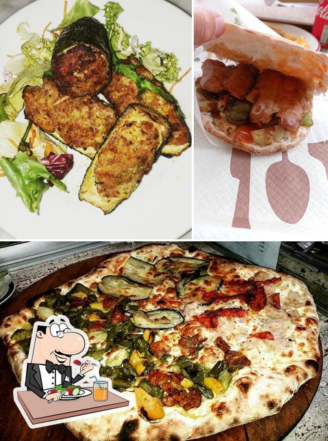Cibo al La villa, pizzeria-rosticceria-tavola calda