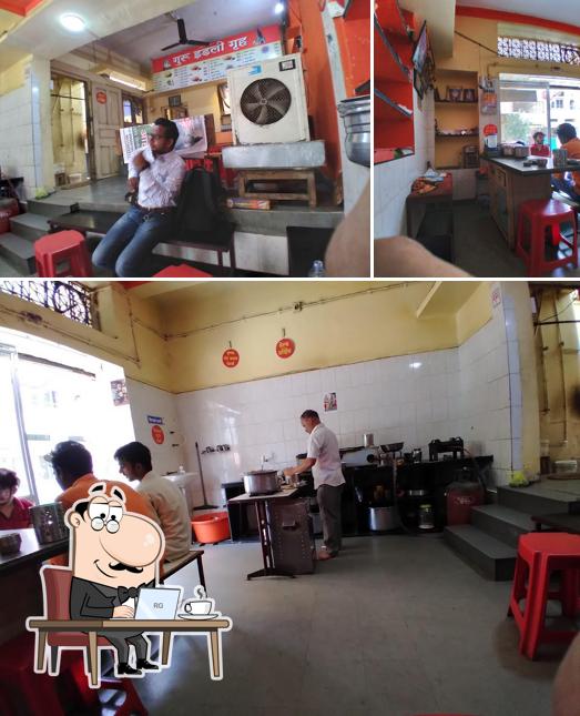 The interior of Padma Idli Gruh