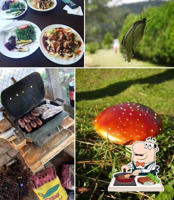 Experimente pratos de carne no Pesqueiro Pedra Branca