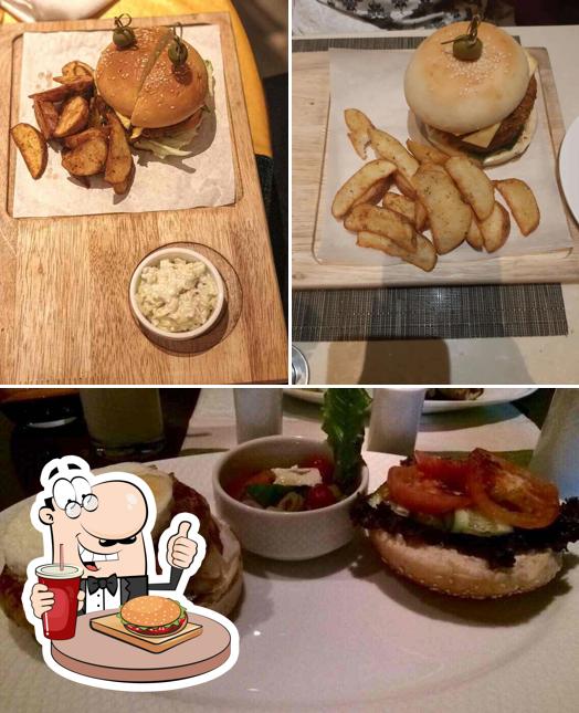 Get a burger at Pickwicks - The Claridges