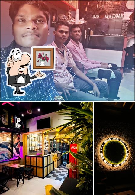Check out how Sadda Adda cafe looks inside