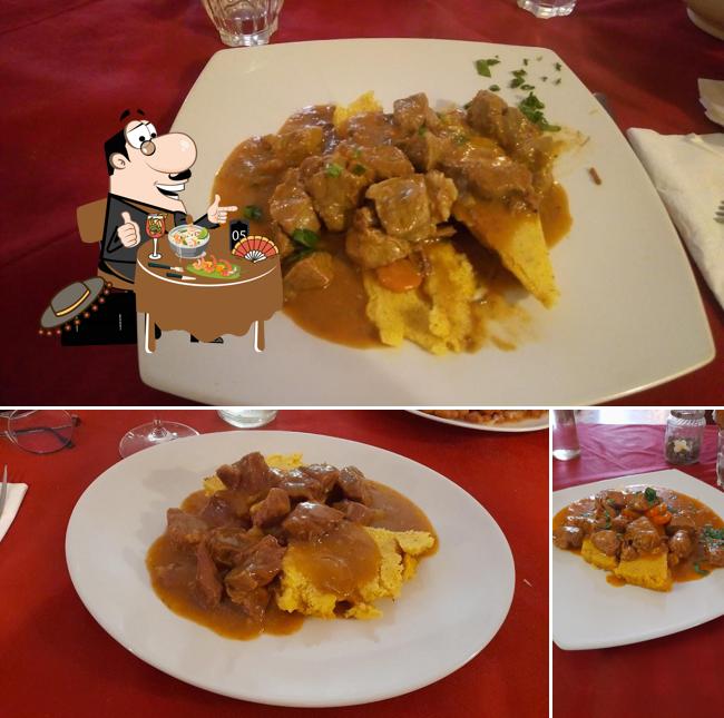 Polenta al Trattoria Bella Vista di Civettini