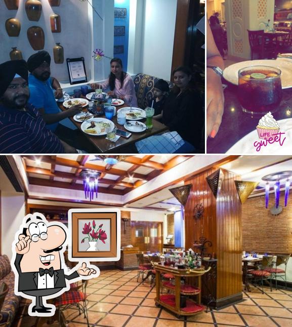 The interior of The Great Kabab Factory