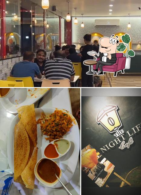 The interior of The Night Life Cafe