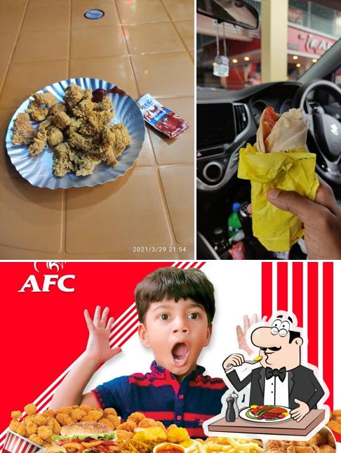 Food at AFC American Fried Chicken Restaurant, Kothayimukku, Payyanur