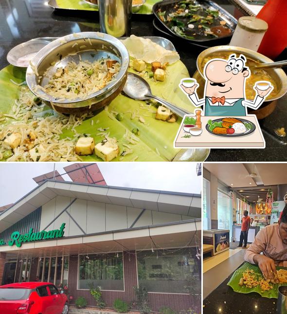 Brindavan Restaurant is distinguished by food and exterior