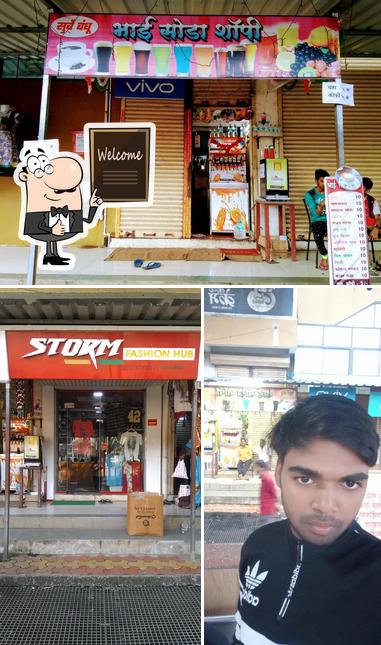 See the pic of bhai soda shopie &cafe