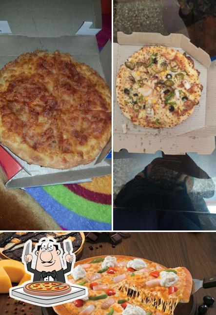 Order pizza at Domino's