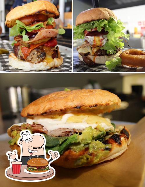 Hambúrguer em Giraffas Miramar Shopping