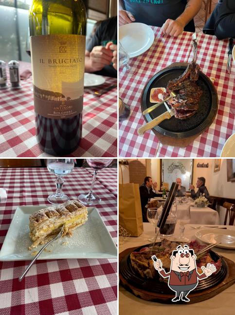 Platti al Osteria Braceria Villa Antigone
