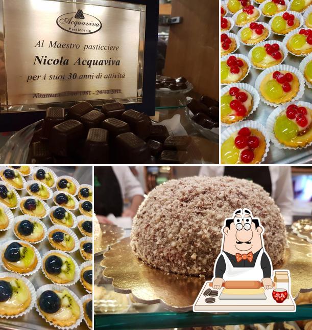 Pasticceria Bar Acquaviva offre un'ampia varietà di dessert