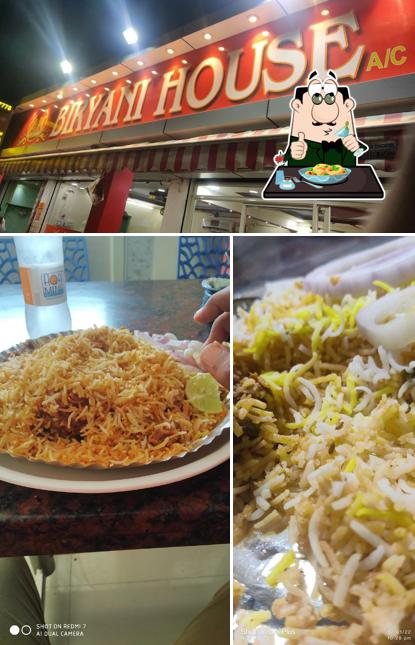 Food at AK Biryani House