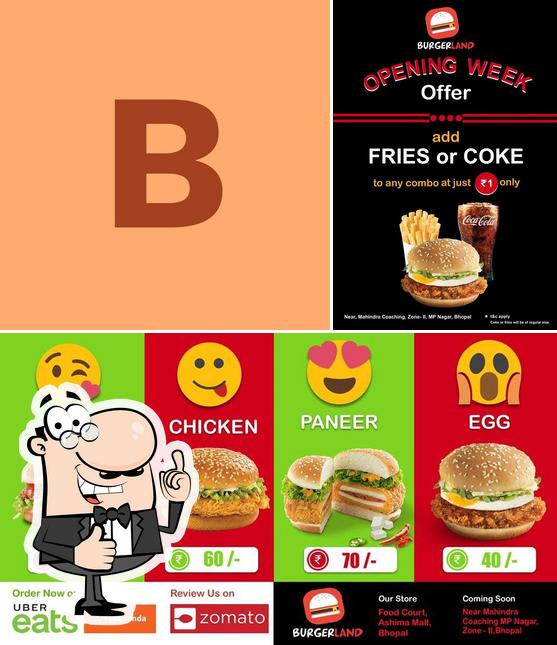 See the photo of Burgerland - M P Nagar, Bhopal