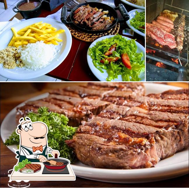 Dê uma olhada na seleção de pratos de carne