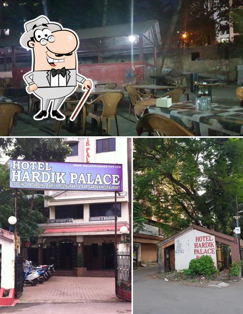 Hotel Hardik Palace is distinguished by exterior and interior
