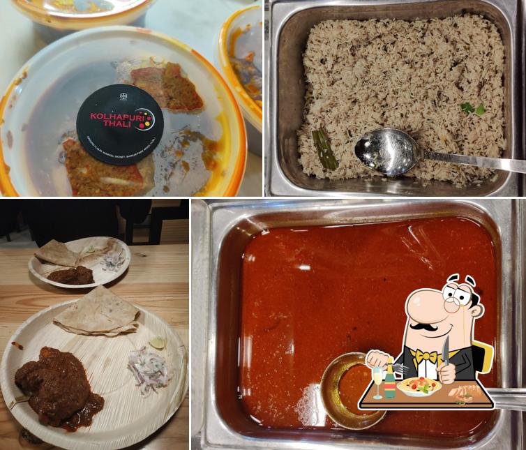 Meals at Kolhapuri Thali