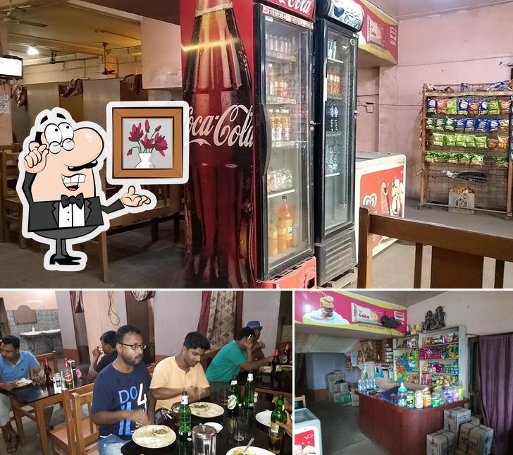 Check out the photo depicting interior and food at Maa Durga Restaurant