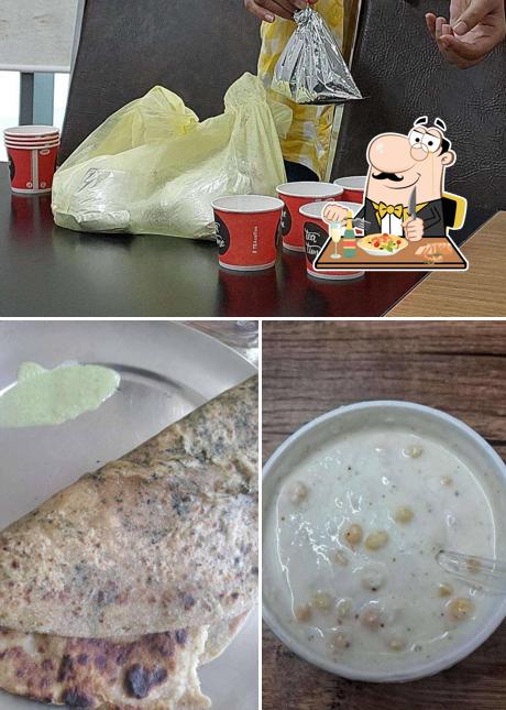 Check out the picture depicting food and beverage at Parantha Kitchen