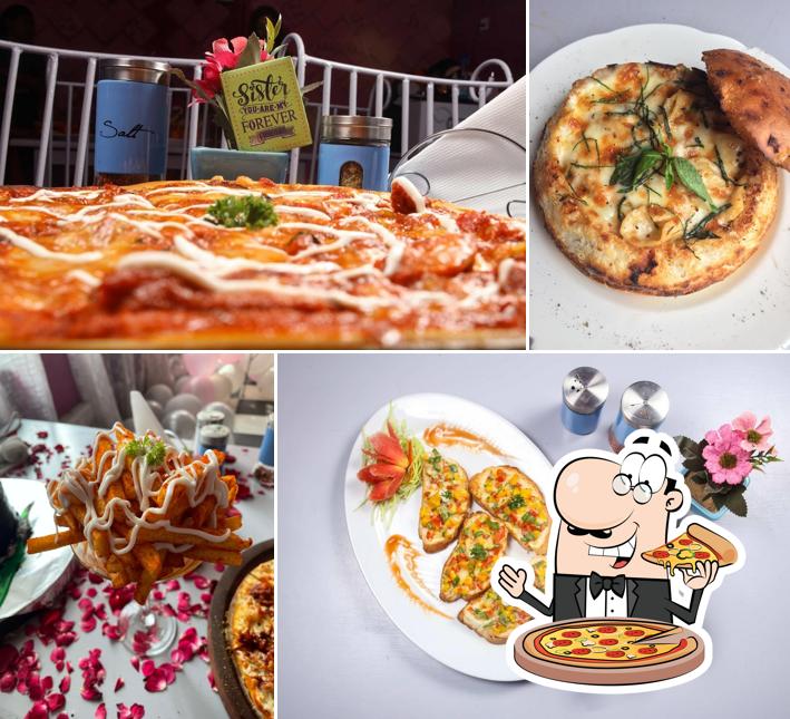 Pick pizza at Sista'Z