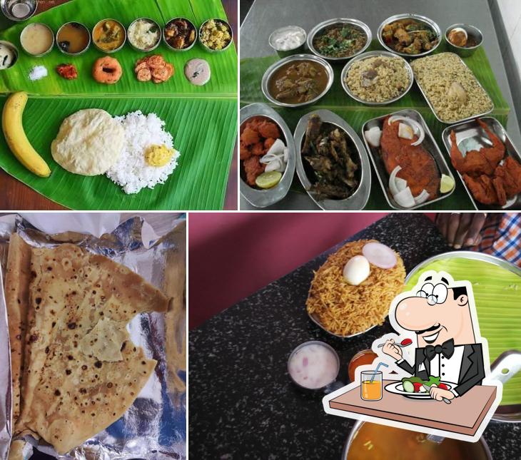 Food at Sai Divya Andhra mess