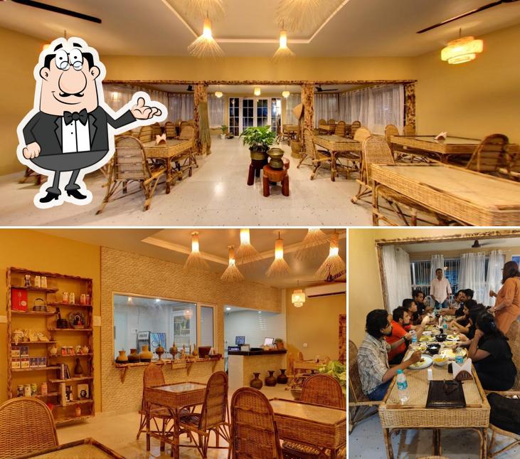 The interior of Hurum, The Rustic Restaurant and Café