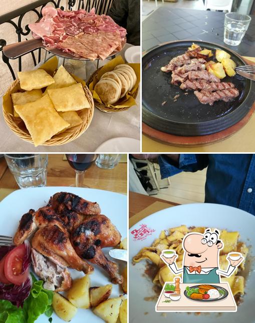 Cibo al Osteria del Pozzo