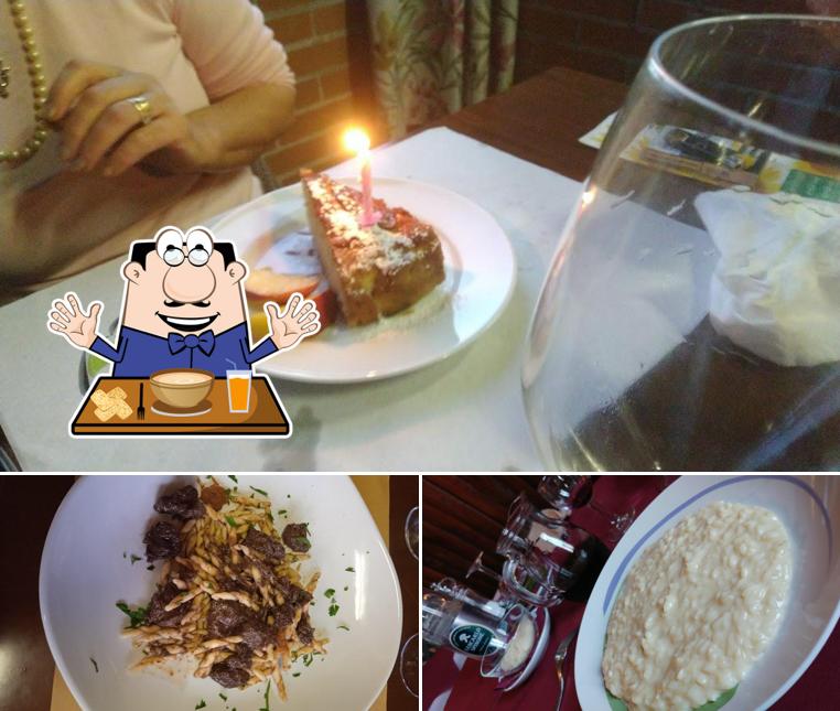 Platti al Osteria della Faina