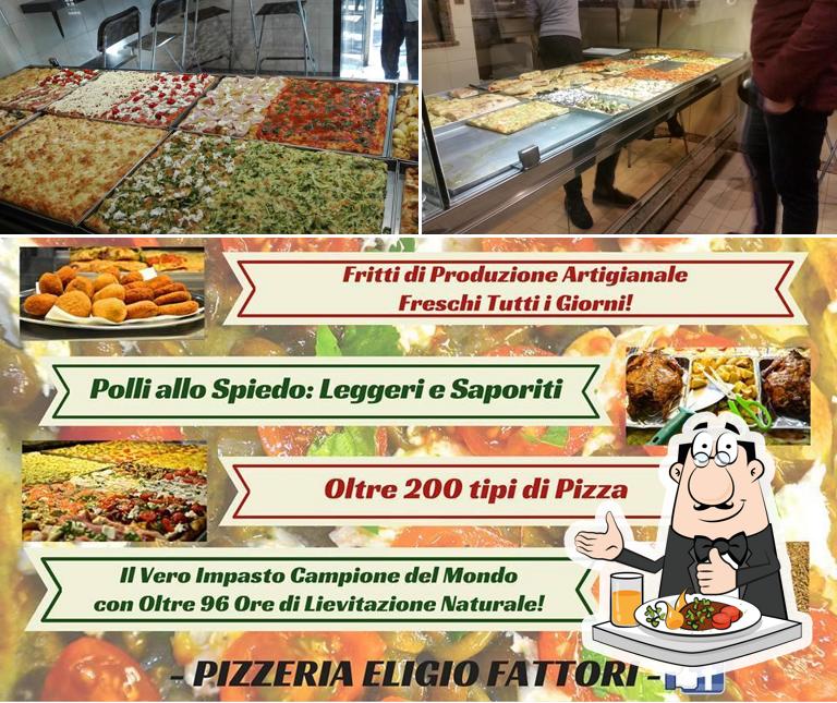 Platti al Pizzeria Eligio Fattori - Monteverde - Roma