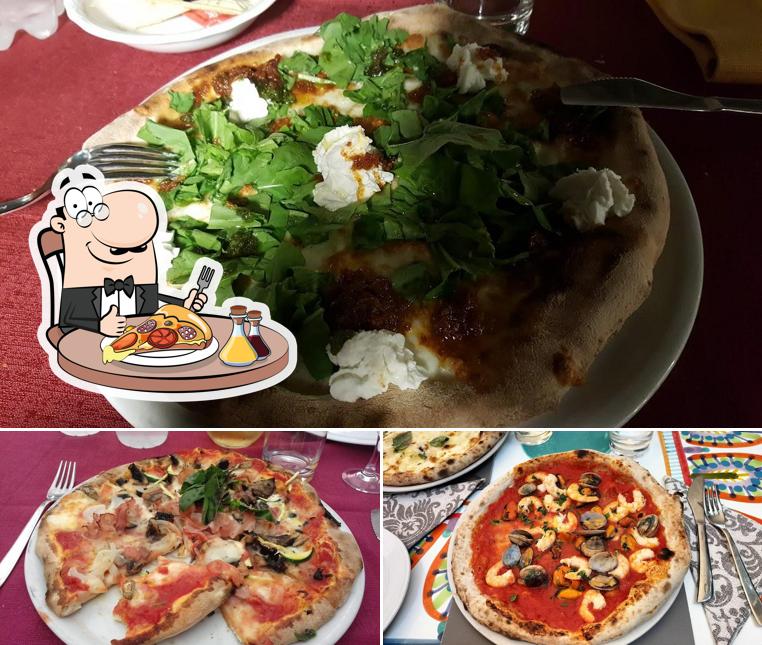 Prenditi tra le svariate varianti di pizza