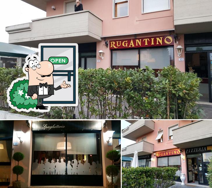 Gli esterni di Pizzeria Rugantino