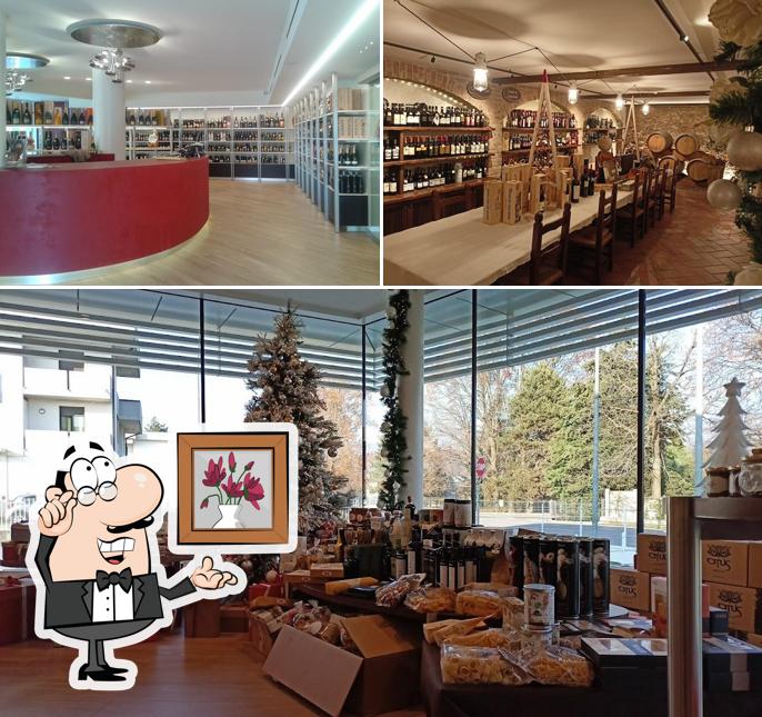 Gli interni di Enoteca Gaudes