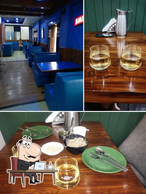 The interior of Rendezvous Bar & Restaurant