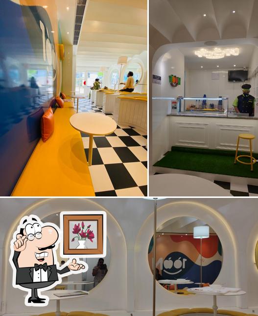 The interior of 100N