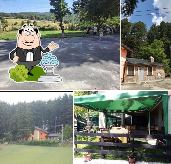 Puoi goderti l'aria fresca dal dehors di Agriturismo Camigliatello "La Corte dei Pini"