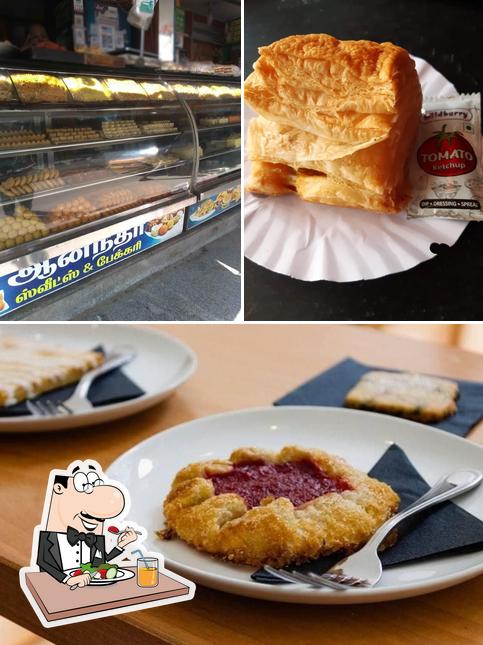 Food at Anandha Sweet & Bakery