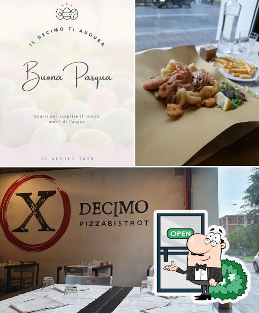 Gli esterni di Decimo PizzaBistrot