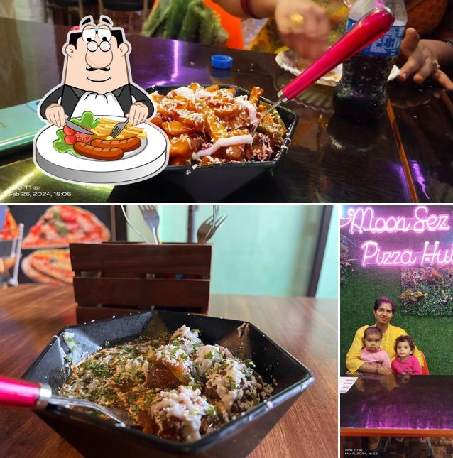 Food at MOON SEZ PIZZA HUB
