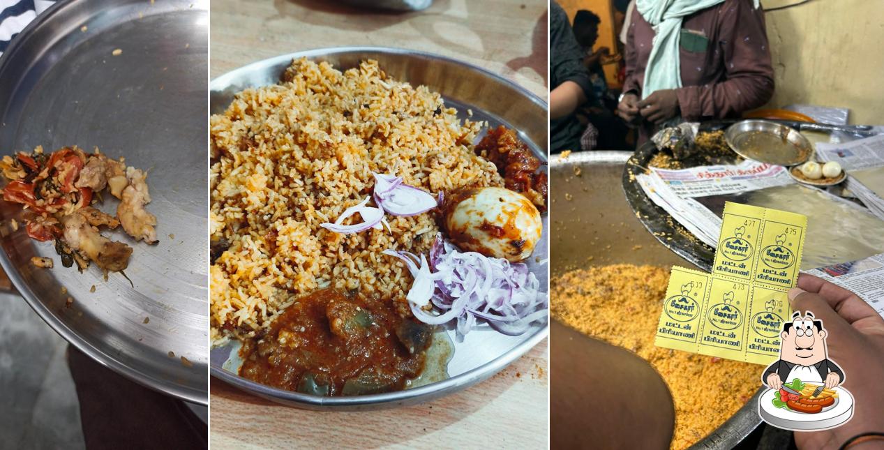 Food at Meesaikarar Biryani